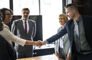 timeless etiquette skills handshaking