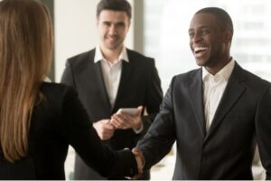 great handshake in business